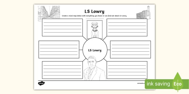 Ls Lowry Mind Map,lowry (teacher Made)