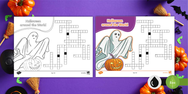 Halloween around the World Crossword (Lehrer gemacht)
