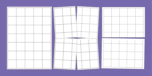 2cm Squared Editable Paper Worksheet / Worksheet