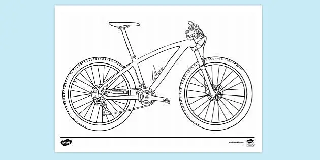 Mountain Bike Sketch | www.pixshark.com - Images Galleries With A Bite! | Bike  sketch, Bicycle design, Bike design