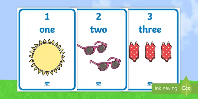Summer Pairs Matching Game (teacher made) - Twinkl