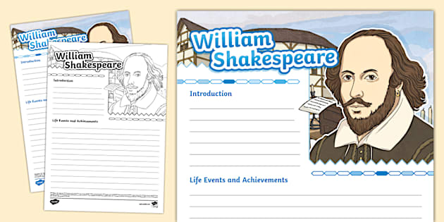 shakespeare biography simplified