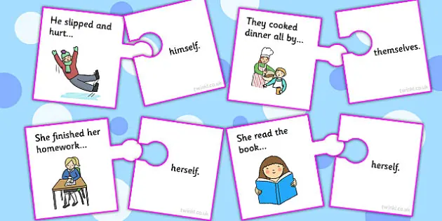 Reflexive Pronoun Jigsaw