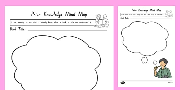 Prior Knowledge Mind Map Worksheet / Worksheet, worksheet