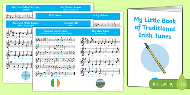 Tin Whistle Songs for Primary School Music Booklet