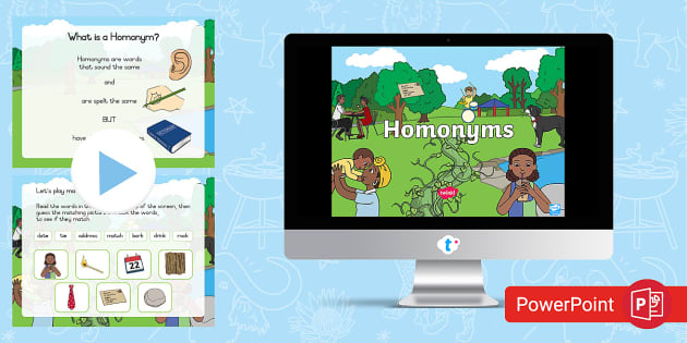 homonyms powerpoint presentation