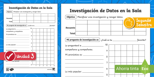 Guía De Trabajo: Investigación Y Recolección De Datos