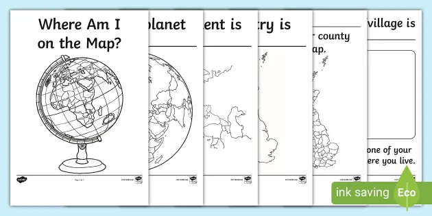 Puzzle Template World Map - Social Studies - Twinkl USA