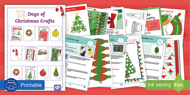 12 Days of Christmas Craft - Fun Festive Craft for Kids