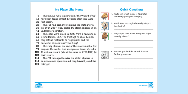 English worksheets: We´re off to see the wizard