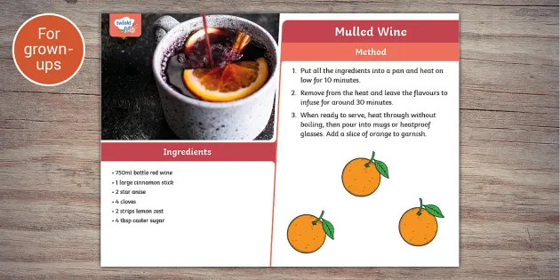 Simply Mulled Fruit Winter Warmer, WInter Warmers