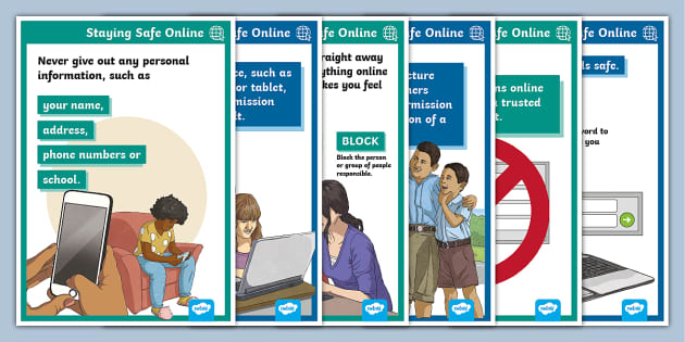 internet safety poster ideas