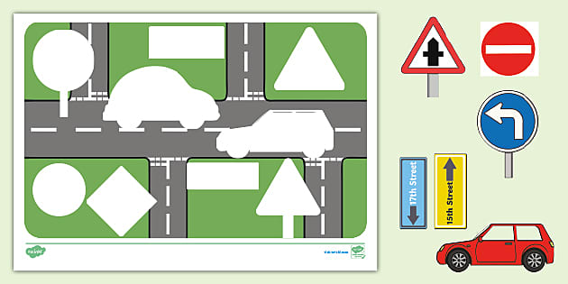 Road Crossing Safety Cards (Teacher-Made) - Twinkl