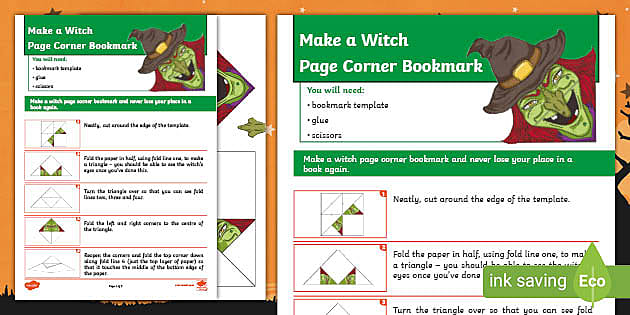 How to make your own Halloween Origami Book Corner - Super Busy