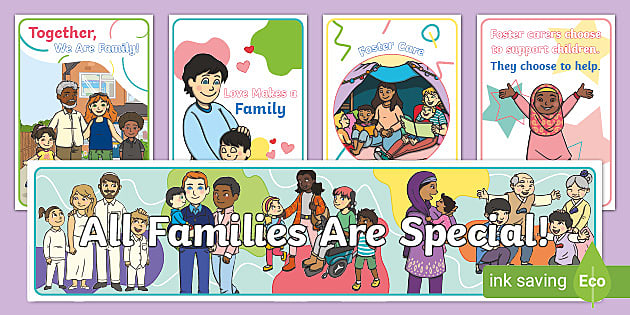 Foster Care Awareness Poster Pack - Resources (teacher made)