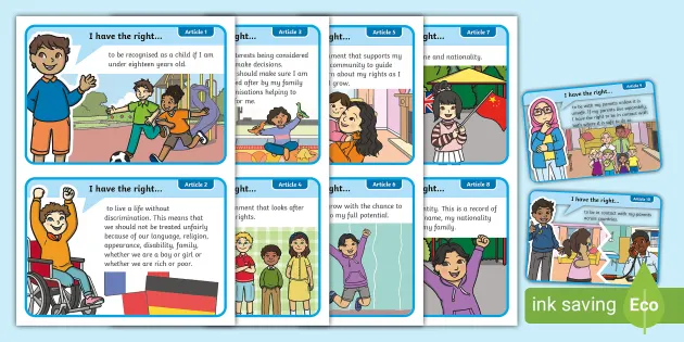 My Rights Flashcards | Children's Rights (teacher made)