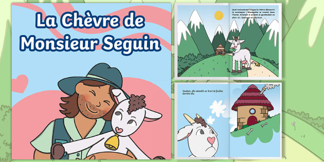 E-Book : La chèvre de Monsieur Seguin (teacher made)