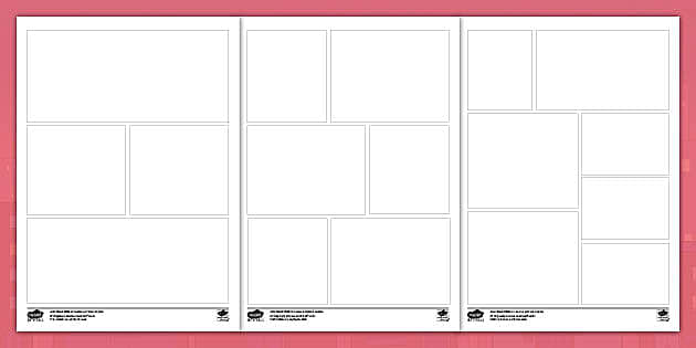 Editable Comic Book Paper Planner