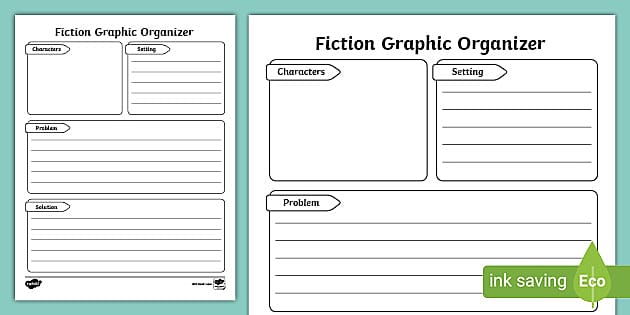 Elements Of A Story Graphic Organizer Ela Worksheet