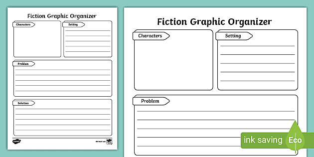 Fiction Texts Graphic Organizer (teacher made) - Twinkl