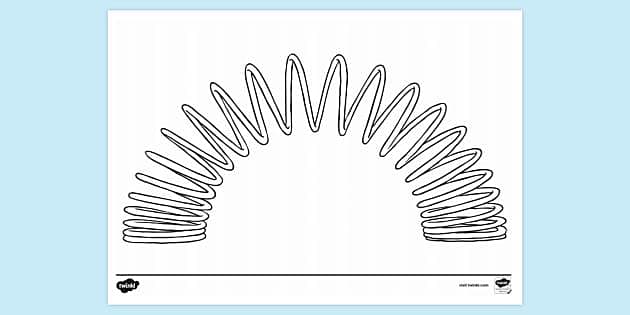 toy story slinky coloring pages