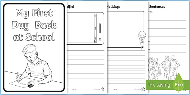 Second Grade Back to School Booklet by My Teaching Pal