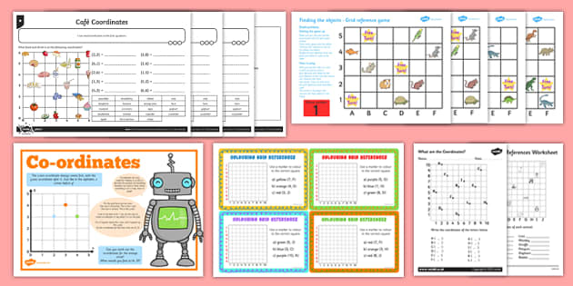 Year 4 Cartesian Plane Activity Pack (teacher made) - Twinkl