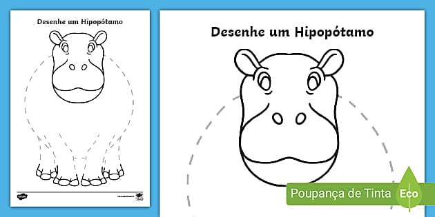 desenhe animais com lápis 