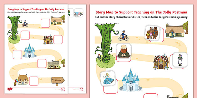Free The Jolly Postman Letters To Support Teaching On The Jolly