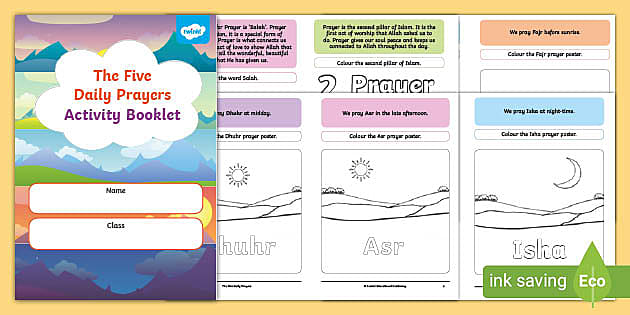 the five pillars of islam activity booklet teacher made