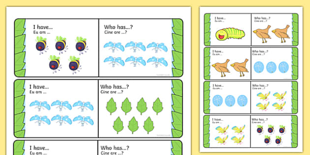 FREE! - I Have Who Has Activity to Support Teaching on The Crunching ...