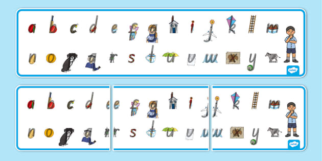 Twinkl Phonics Alphabet Banner Teacher Made Twinkl