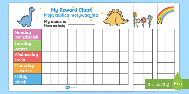 Air Reward Chart