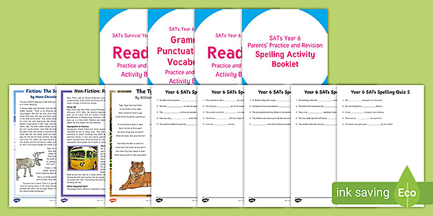 sats revision ks2 english worksheets pack teacher made