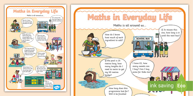 maths-in-everyday-life-poster-maths-resource-twinkl
