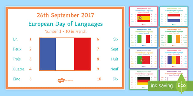 numbers in different languages numerals