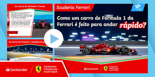 FREE! - Scuderia Ferrari F1: Partes de um Carro de F1 - Jogo