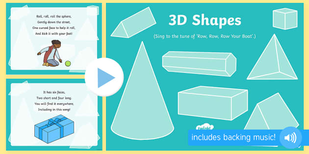 3D Shapes Song (Teacher-Made) - Twinkl