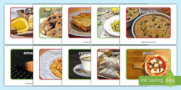 English Food For Kids Display Photos Learning Resources