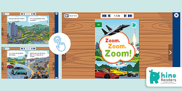 * NEW * Level 4b Reading Scheme Book: Zoom, Zoom, Zoom!