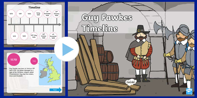 Guy Fawkes History - Timeline PowerPoint | KS1 Resources