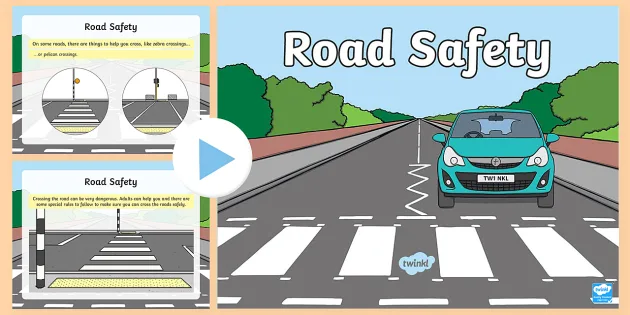 FREE! - Crossing the Road PowerPoint (Teacher-Made) - Twinkl