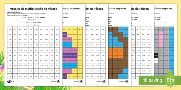 FREE! - Atividade de Matemática com multiplicação – Twinkl