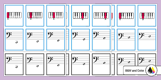 Bass Clef Piano Musical Notes FlashBass Clef Piano Musical Notes Flash  