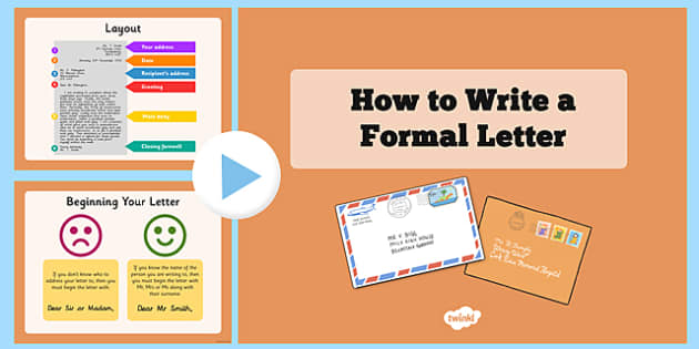 Formal Letter Lay Out from images.twinkl.co.uk