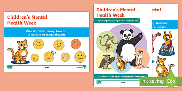 Children's Mental Health Week 5-7 Activity Checklist and Wellbeing Journal