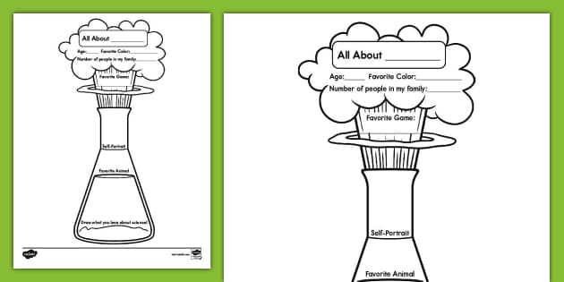 All About Me Science Activity (Teacher-Made) - Twinkl
