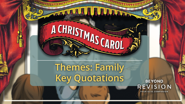 Key Quotes: Family | A Christmas Carol | Quickfire Video