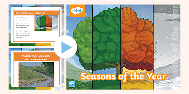 Seasons PowerPoint (teacher made) - Twinkl