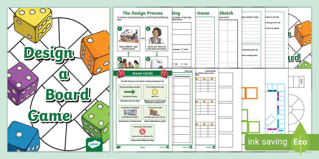 End of Year - Build a Board Game STEM Project